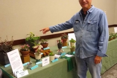 Gary Hunter and his commercial exhibit earning him Best in Division IV