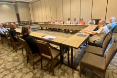 Informal discussion group moderated by Austin Grevious