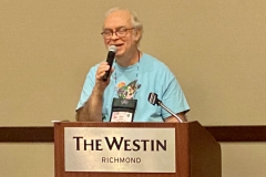 President and Society Convention Chair  Mel Grice welcoming everyone