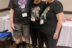 Development Chair Austin Grevious with auction volunteers Molly Schneider & Elizabeth Varley