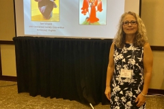 Terri Vicenzi presenting her Smithiantha program